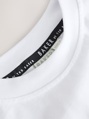 Baker by Ted Baker Orange Oversized T-Shirt And Shorts Set - Image 5 of 14