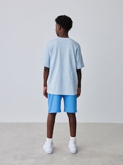 Baker by Ted Baker Orange Oversized T-Shirt And Shorts Set - Image 4 of 15