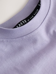 Baker by Ted Baker Oversized Graphic T-Shirt and Shorts Set - Image 11 of 13