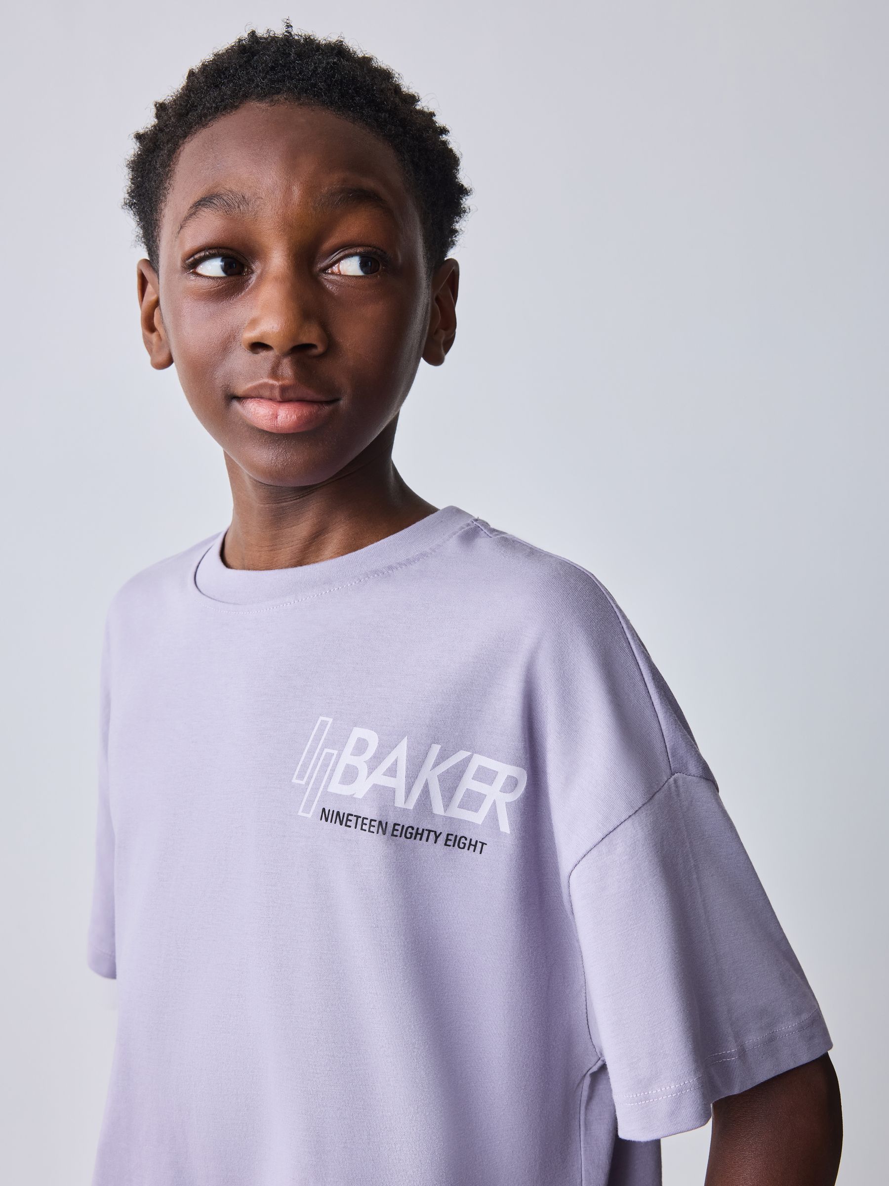 Buy Baker by Ted Baker Oversized Graphic T-Shirt and Shorts Set