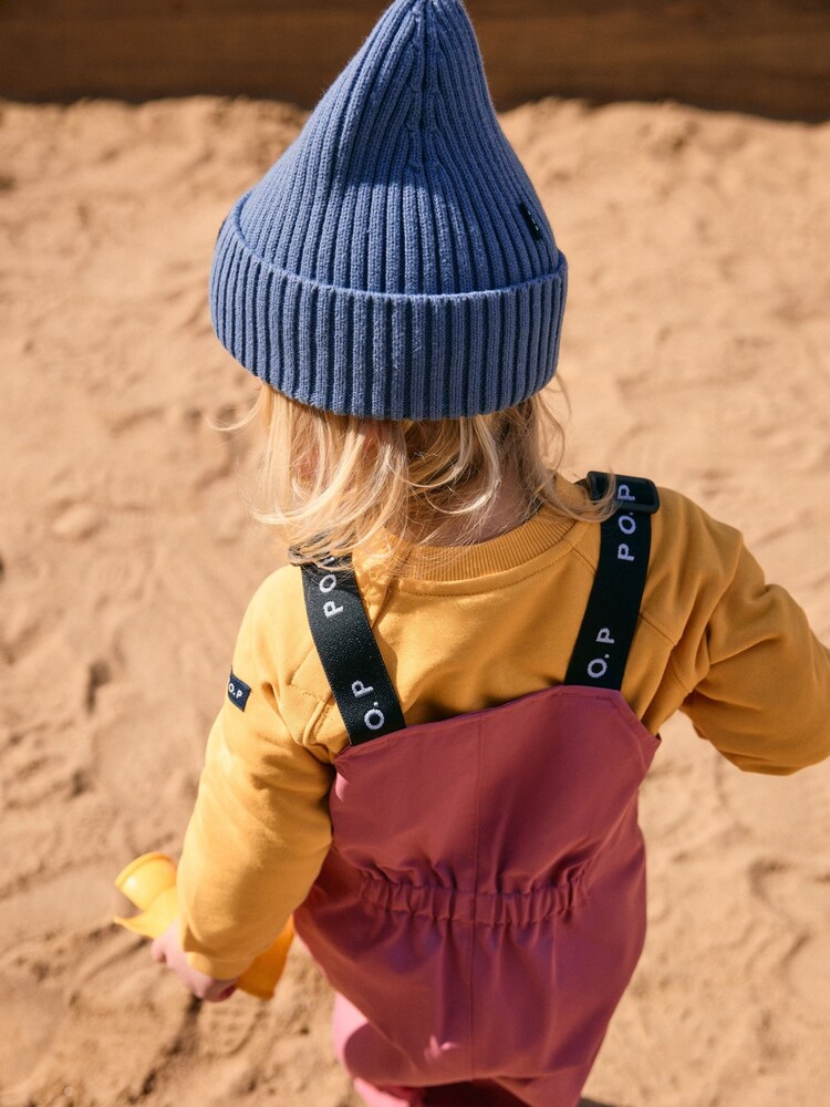 Polarn O. Pyret Pink Waterproof Shell Dungarees - Image 8 of 8 Polarn O. Pyret Pink Waterproof Shell Dungarees - Image 8 of 8