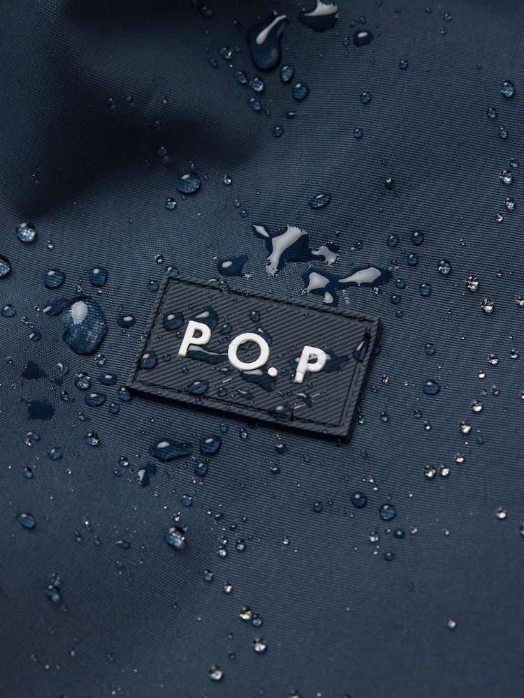 Polarn O. Pyret Blue Waterproof Shell Coat - Image 9 of 9 Polarn O. Pyret Blue Waterproof Shell Coat - Image 9 of 9