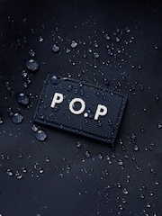 Polarn O. Pyret Blue Waterproof Shell Coat - Image 6 of 10