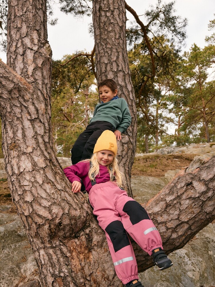 Polarn O. Pyret Pink Waterproof Shell Trousers - Image 1 of 12 Polarn O. Pyret Pink Waterproof Shell Trousers - Image 1 of 12