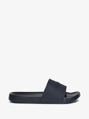 Superdry Blue Logo Pool Sliders - Image 1 of 3