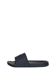 Superdry Blue Logo Pool Sliders - Image 2 of 3