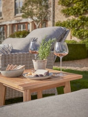 Cox & Cox Grey Beaumont Lounger Set - Image 2 of 6