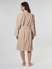 Loungeable Brown Classic Towelling Robe - Image 5 of 5