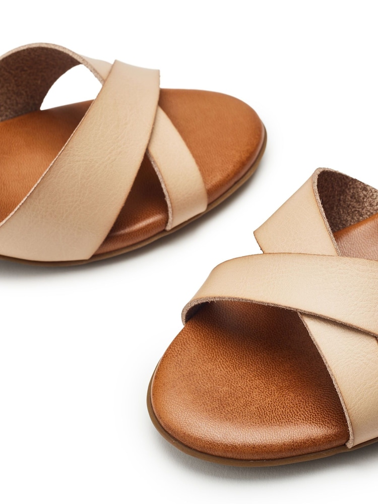 Moda in Pelle Novie Cross-Over Block Heel Sandals - Image 4 of 4