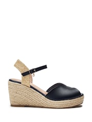 Moda in Pelle Nolaa Peep Toe Comfort Espadrille Wedges - Image 1 of 4