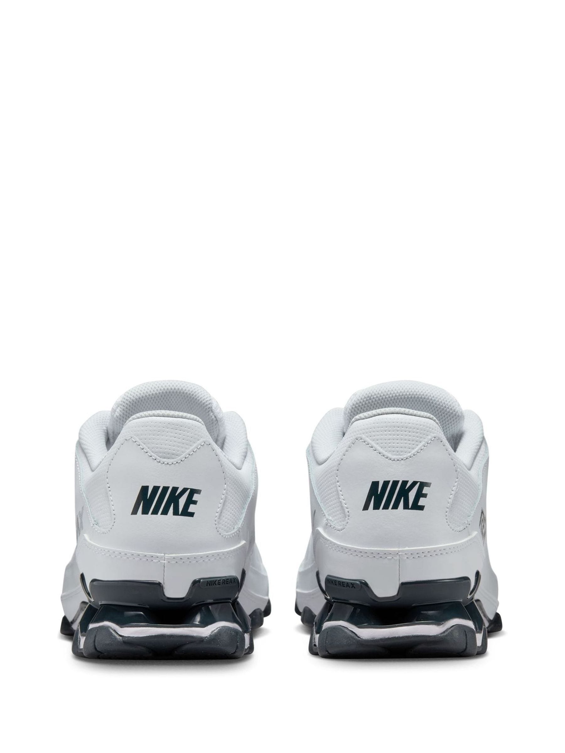 Buy Nike White/Silver Reax 8 TR Gym Trainers from the Next UK