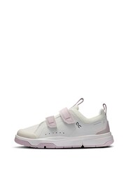 On White Cream Kids The Roger Trainers - Image 4 of 7