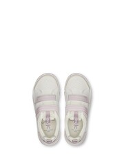 On White Cream Kids The Roger Trainers - Image 5 of 7