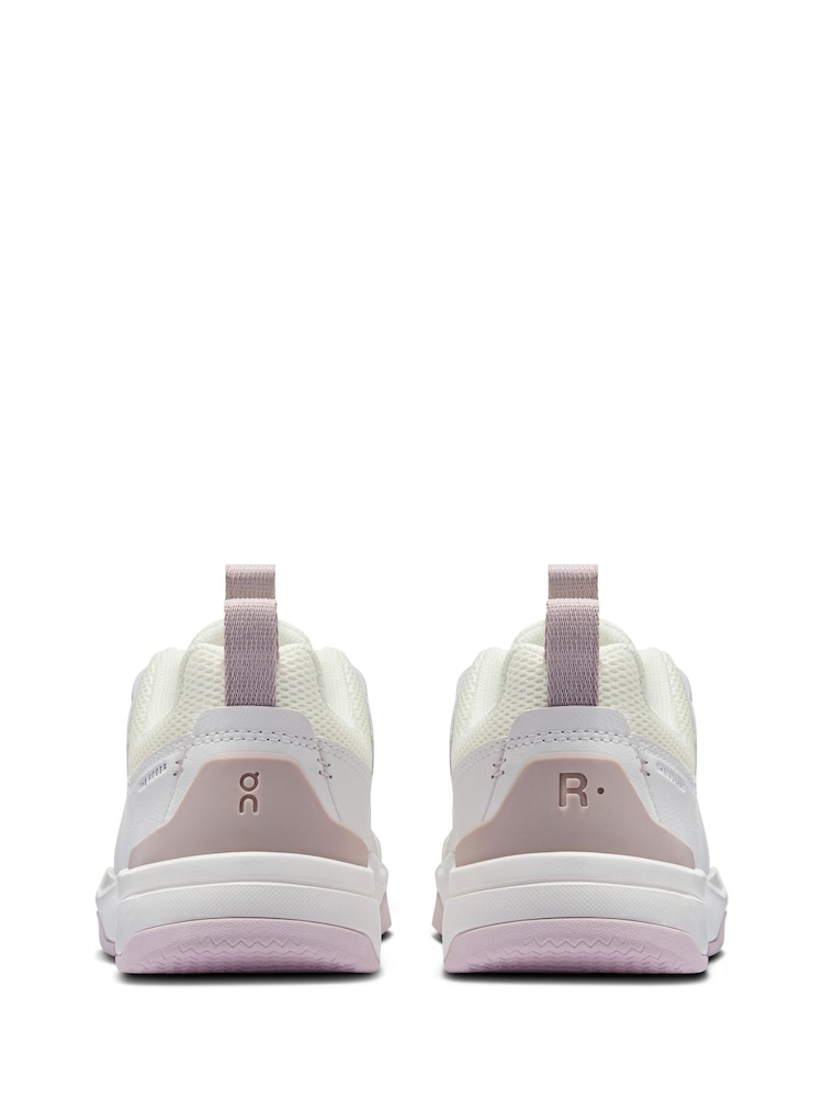 On White Cream Kids The Roger Trainers - Image 7 of 7