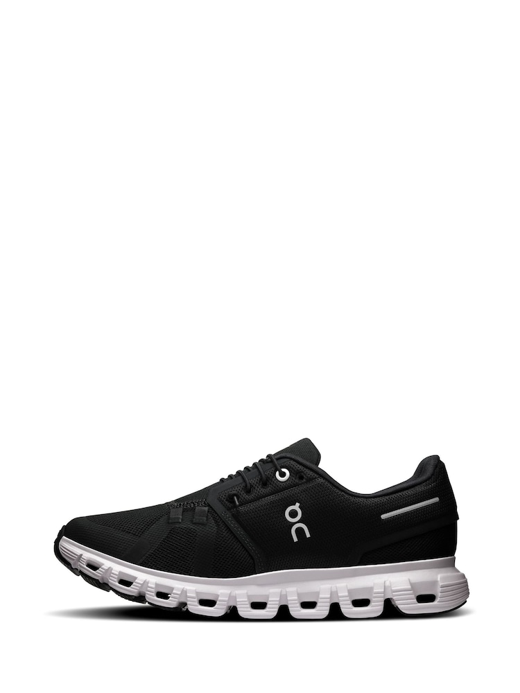أسود/أبيض - On Cloud 6 Trainers - صورة 2 من 6 أسود/أبيض - On Cloud 6 Trainers - صورة 2 من 6