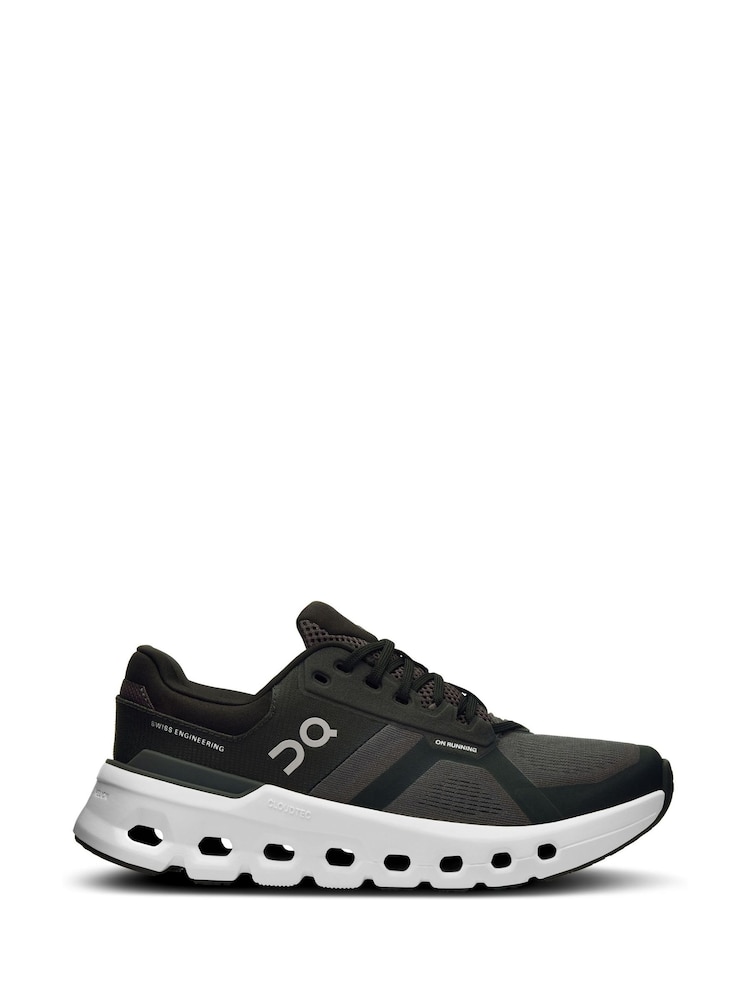 On Black/White Cloudrunner 2 Trainers - Image 1 of 6