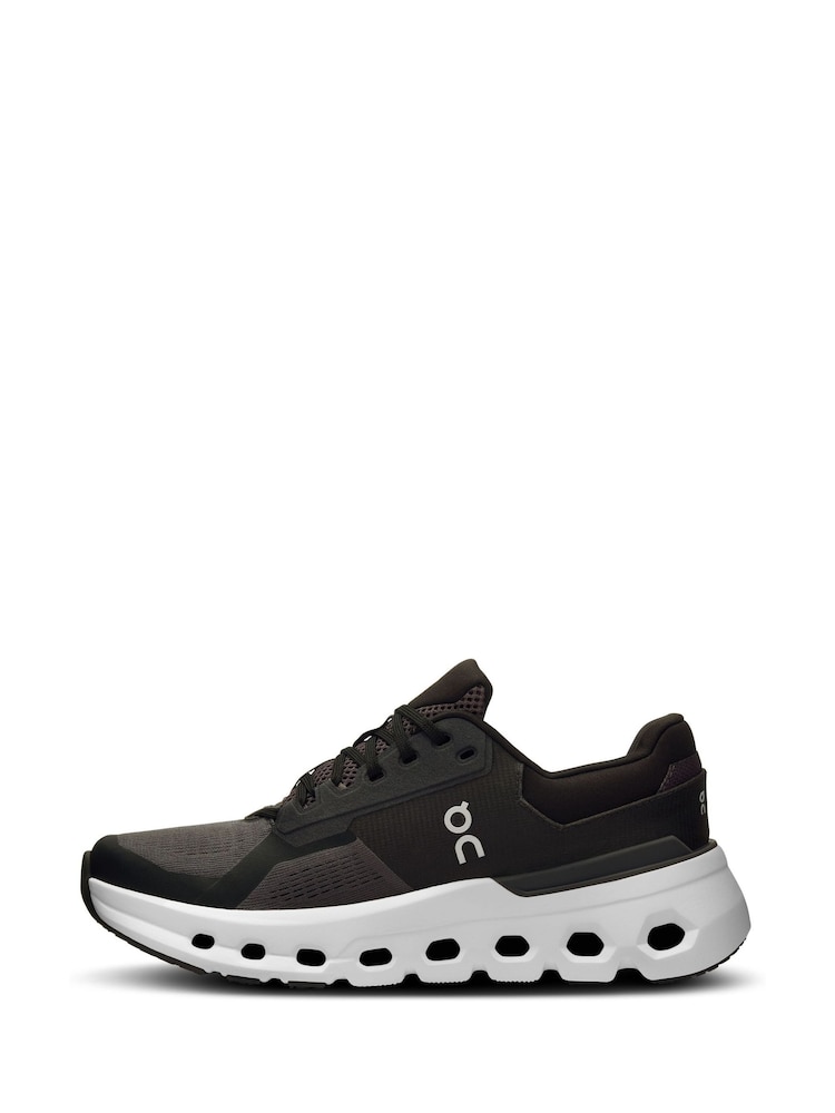 On Black/White Cloudrunner 2 Trainers - Image 2 of 6