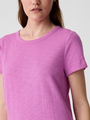 Gap Pink Cotton Short Sleeve Crew Neck T-Shirt - Image 4 of 4