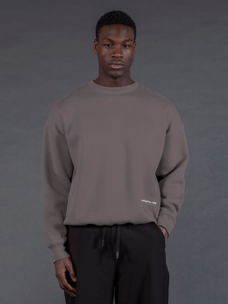 Religion Green UK Sweat Top - Image 1 of 4