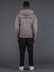 Religion Green UK Zip-Up Hoodie - Image 4 of 4