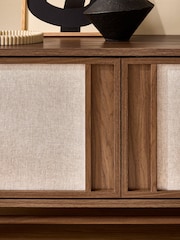 MADE.COM Dark Wood Effect Almelo Up to 50 inch TV Unit - Image 4 of 8