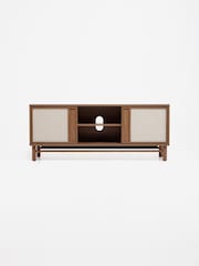 MADE.COM Dark Wood Effect Almelo Up to 50 inch TV Unit - Image 5 of 8