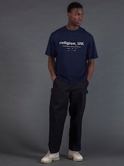 Religion Blue UK T-Shirt - Image 3 of 4