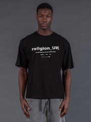 Religion Black UK T-Shirt - Image 1 of 4