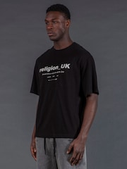 Religion Black UK T-Shirt - Image 3 of 4