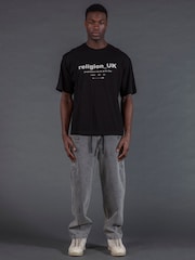 Religion Black UK T-Shirt - Image 4 of 4
