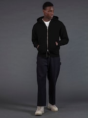 Religion Black UK Zip-Up Hoodie - Image 1 of 4