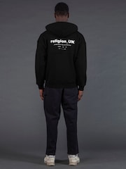 Religion Black UK Zip-Up Hoodie - Image 2 of 4