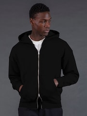 Religion Black UK Zip-Up Hoodie - Image 4 of 4