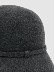 Reiss Grey Felicity Felted-Wool Bucket Hat - Image 5 of 5
