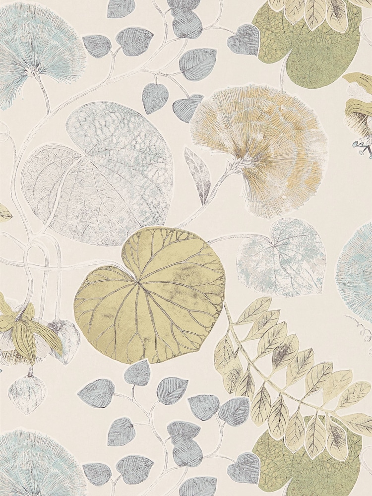 Harlequin Yellow Dardanella Purity Edit A4 Wallpaper Sample - Image 1 of 1