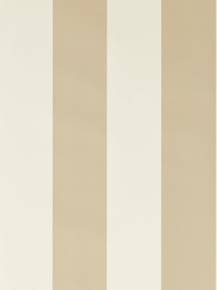 Sanderson Brown Sherwood Stripe A4 Wallpaper Sample - Image 1 of 1
