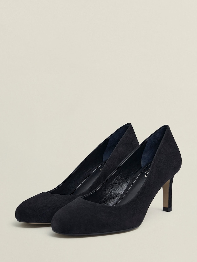 Hobbs Black Lizzie Court Shoes - Image 2 of 3 Hobbs Black Lizzie Court Shoes - Image 2 of 3