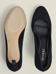 Hobbs Black Lizzie Court Shoes - Image 3 of 3