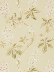 Sanderson Green Chestnut Tree A4 Wallpaper Sample - Image 1 of 1