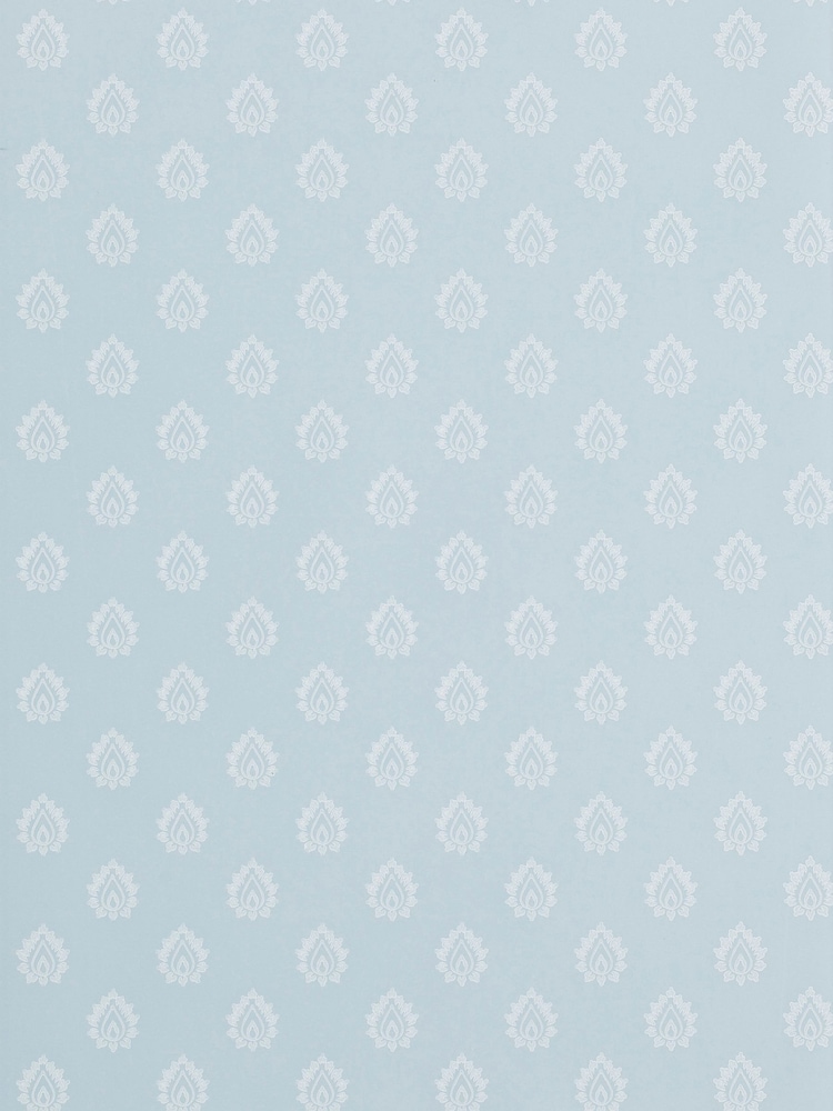 Sanderson Blue Florrie A4 Wallpaper Sample - Image 1 of 1