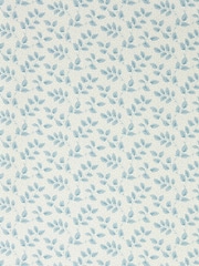 Sanderson Blue Tomato Leaf A4 Wallpaper Sample - Image 1 of 1