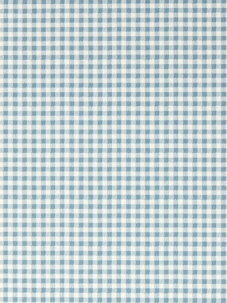 Sanderson Blue Gingham A4 Wallpaper Sample - Image 1 of 1