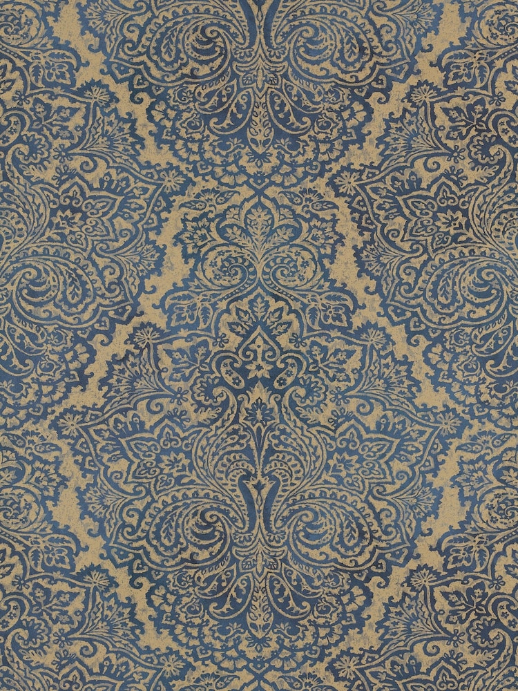Harlequin Blue Aurelia Wide Width Purity Edit A4 Wallpaper Sample - Image 1 of 1 Harlequin Blue Aurelia Wide Width Purity Edit A4 Wallpaper Sample - Image 1 of 1