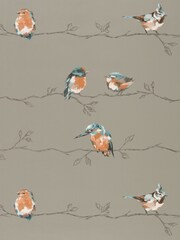 Harlequin Brown Persico Wide Width Purity Edit A4 Wallpaper Sample - Image 1 of 1