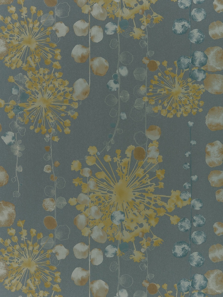 Harlequin Grey Moku Wide Width Purity Edit A4 Wallpaper Sample - Image 1 of 1