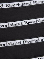 River Island Black Girls Hipster Briefs 5 Pack - Image 2 of 3