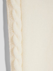 River Island Cream Baby Girls Peplum Cardigan - Image 4 of 5