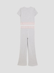 River Island Grey Girls Kickflare Set - Image 1 of 4