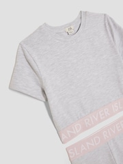 River Island Grey Girls Kickflare Set - Image 4 of 4