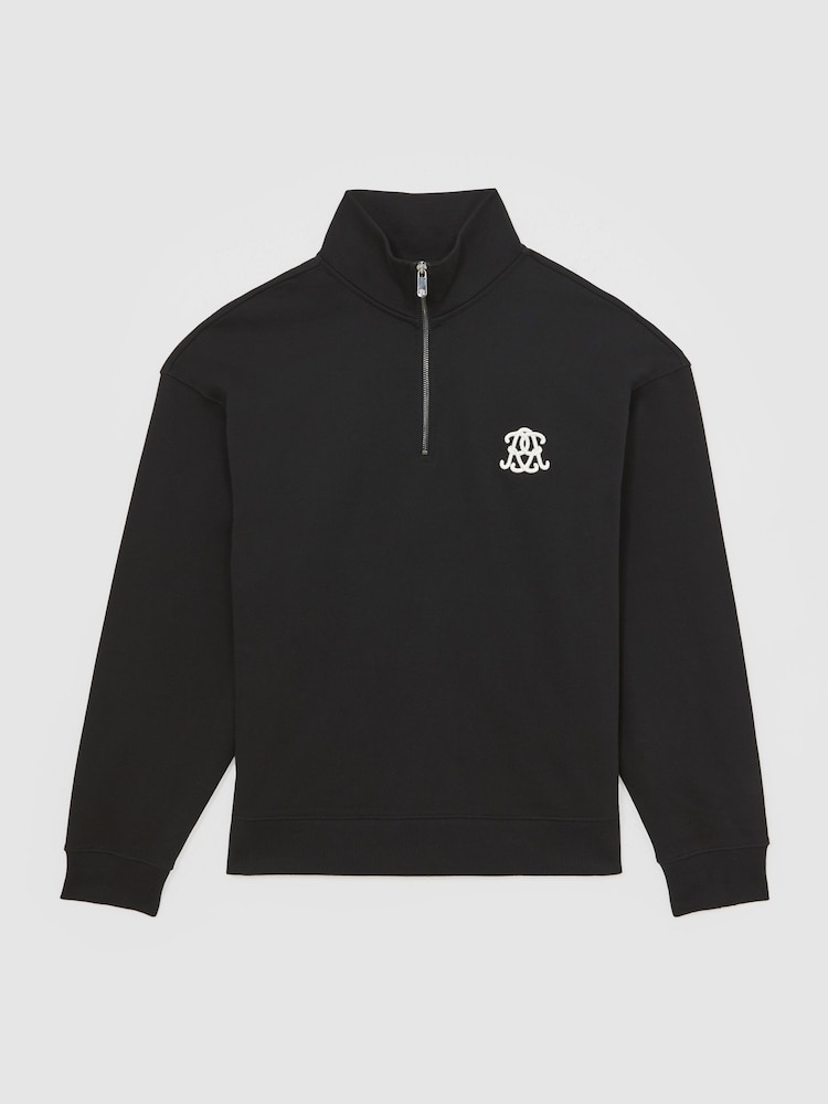 Reiss Black Glennie Sweater - Image 2 of 5